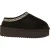 Jack Wills Suède plateauslippers voor dames (Chocolade)