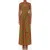 Moschino Allover Cherry Georgette Dress Red