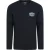 Mountain Warehouse Heren Badge Organic Top met lange mouwen (Marine)