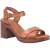 Hush Puppies Georgia Leren Dames Tan Sandalen