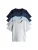 The Set Shirt  navy / saffier / lichtblauw / lichtgrijs