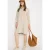 Cecil Dames Corduroy jurk in Beige