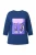 Ulla Popken Shirt  donkerblauw / lila / pink