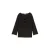 Vrouwelijke T-shirt met lange mouwen, strak, gedrapeerd, met hals Tom Tailor