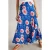 White Stuff Hope Bias Cut Maxi Skirt Blue Print