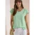 Shirt met overhangende schouders en uitgesneden details