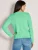 MADELEINE Gebreid vest  groen
