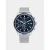 Accessoires Tommy Hilfiger Miles Chronograaf Mesh Armband Horloge in marineblauw zilver