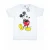 Disney Heren Mickey Mouse Classic Kick T-Shirt (Wit)