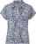 Enjoy Blouse KM Blauw dames