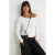 TRENDYOLMİLLA Dames Effen Lang Regular fit T-shirts