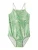 NAME IT Badpak ‘NKFZIZLA’  groen / pastelgroen