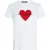 Karl Lagerfeld Signature Heart Boucle T-shirt White