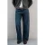 MANGO TEEN straight leg jeans – changeant blauw