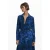 Desigual blousejurk met paisley print blauw