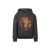 Koko Noko rechtvallende hoodie met print – grijs
