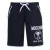 Moschino Heren Milano Logo Lange Badshorts (Zwart/Wit)