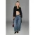 Open vest met lange mouwen