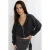 Hooded korte jas met rits