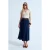 Dames Slim Fit Katoenen U-Hals T-Shirt