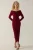 Een Schouderloze Drapé Bodycon Maxi Jurk
