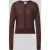 Opus Gebreid jack met ronde hals model ‘Desela’