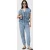 AllSaints Val Trouser Light Blue