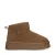 Sacha suède enkelboots cognac