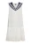 DreiMaster Vintage Jurk  navy / offwhite