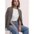 Eenvoudige blazer in effen kleur
