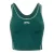 Slazenger Dames-top met logo en racerback (Bosgroen)