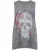 Vans Off The Wall Sketchy Skull Vrouwen Grijze Top