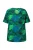 Ulla Popken Shirt  saffier / neongroen / donkergroen / zwart