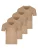 RAGMAN Heren onder t-shirts 4 pack Basic