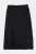 Trendyol Curve Dames Zwart Effen Midi Skater Grote maten Rokken