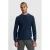 Dstrezzed trui met ingebreid patroon donkerblauw
