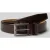 Pierre Cardin Leren riem met doornsluiting in chroomlook