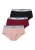 BENCH Onderbroek  perzik / wijnrood / zwart