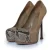 Yves Saint Laurent suède tribute pumps