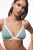 Geribbelde Bralette Bikini Top