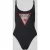 Guess slim fit badpak met strass-steentjes