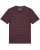Watapparel Shirt ‘Fahrräder’  bordeaux / wit