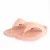 Women’s Fit Flop Lulu Leather Toe Thong Sandalen in Blush