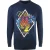 Cavalli Class Diamond Tiger Design marineblauw sweatshirt