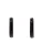 Heideman Oorbel ‘Silio’  zwart