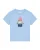 Watapparel Shirt ‘Hase’  lichtblauw / gemengde kleuren