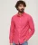 Overdyed Overhemd van Biologisch Katoen met Lange Mouwen Roze