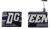 Dg Gebreide Polswarmers Multicolor Logo