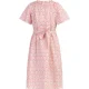 IZIA Zomerjurk Meisje neonroze