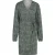 Another Label Mia Dress L/s Grey Green Animal